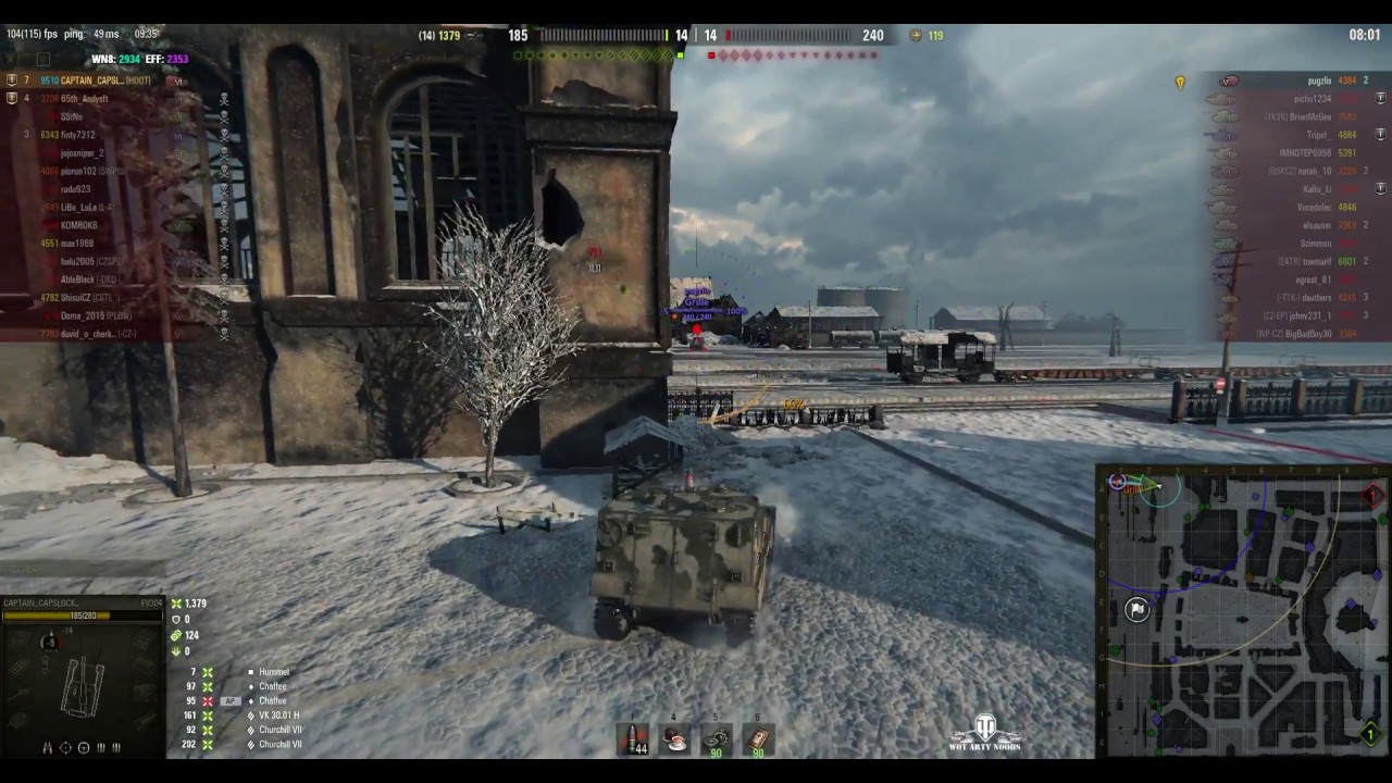 spg amex FV304 - Ace Tanker, Radley Walters', High Calibre, Top Gun and Crucial