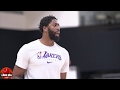 Anthony Davis Shooting & Conditioning Workout At Lakers Practice 7-2-20. HoopJab NBA