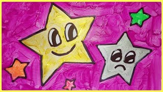 twinkle star drawing coloring