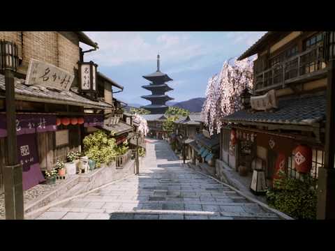 風情ある京都の街並みを再現できるアセットパック Kyoto Alley Ue4マーケットプレイスにて販売開始 Automaton