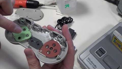 How to repair Nintendo Super Famicom Controller