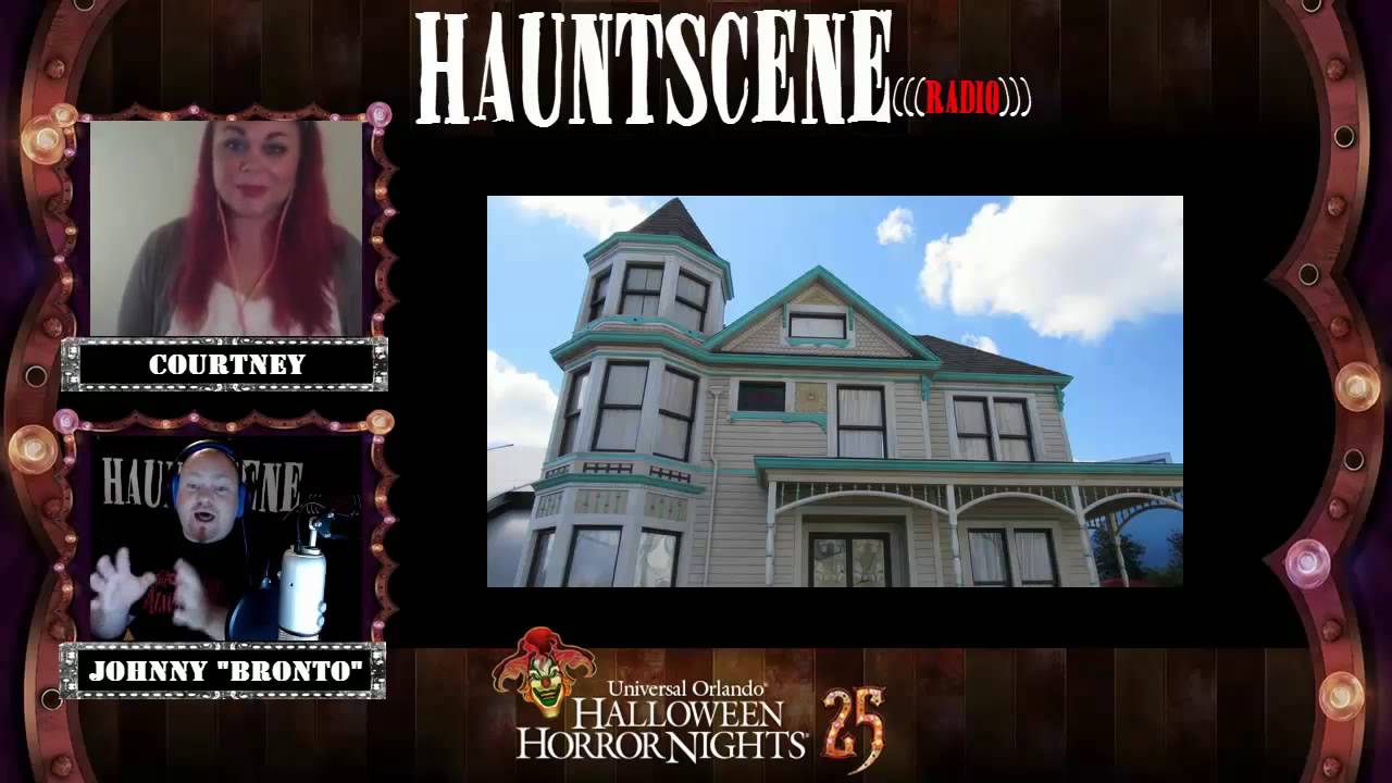 HauntScene Radio Episode 3 - HHN 25 Unmasking the Horror Tour & Merchandise