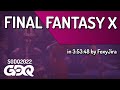 Final fantasy x by foxyjira in 35348  summer games done quick 2022