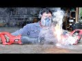 Cheap Harbor Freight Tool Catches On FIRE!!!