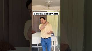 Cervical Spondylosis, Neck and arm Pain, How to sleep in neck pain #shorts #neckpain #physiotherapy