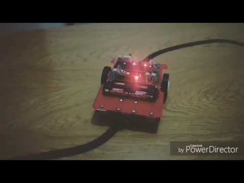Pic 16f877A ile çizgi izleyen robot