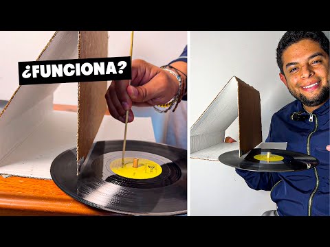 If You Have Cardboard, You Can Play Old Records😦🔊
