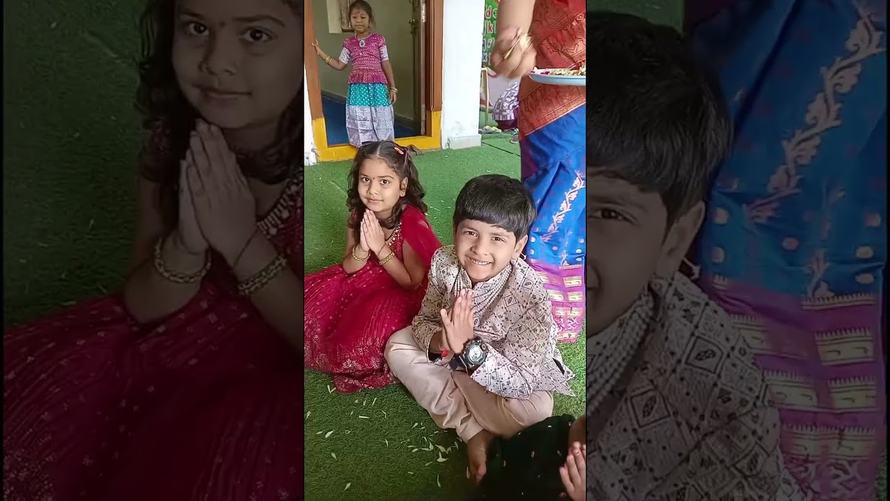 Pongal celebrations #2026#lotus play school.