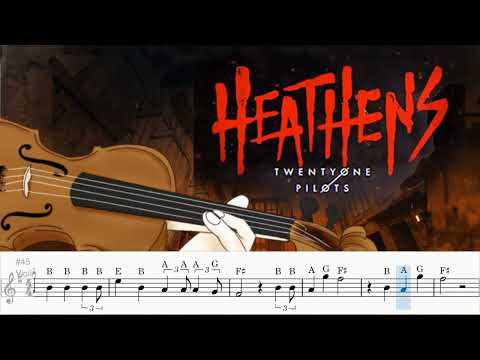 Twenty One Pilots - Heathens Violin Sheet