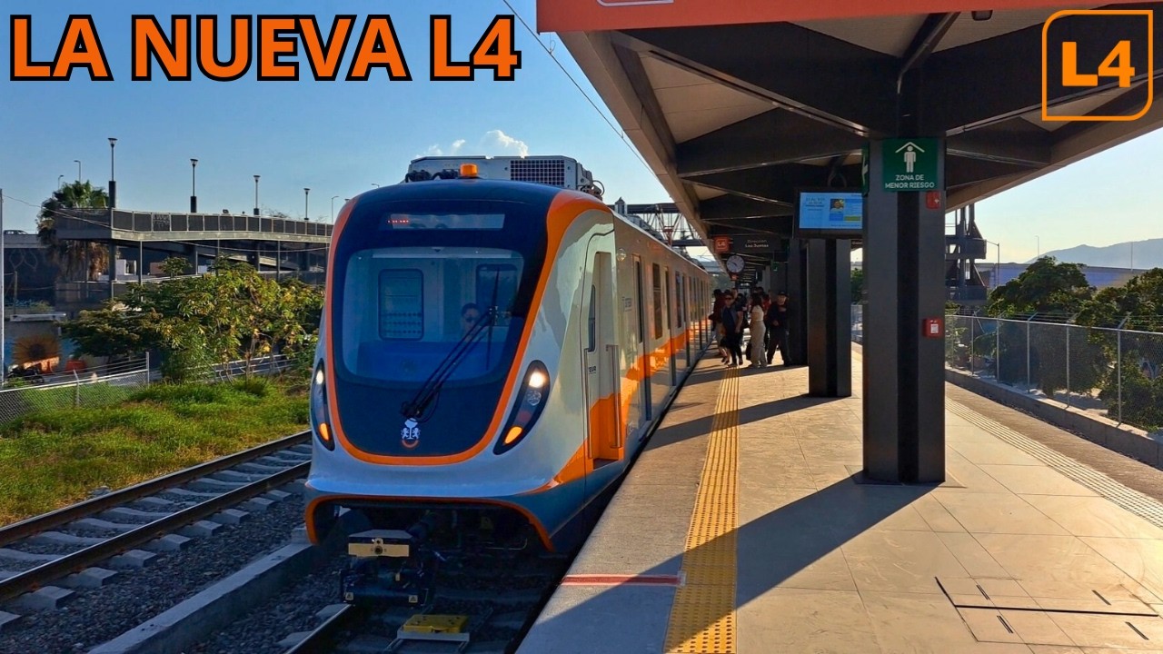 Tren Ligero Línea 4 Guadalajara: así se ve en su primer día en servicio