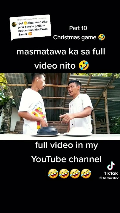 full tagalog Comedy video 🤣🤣