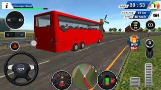 Bus simulator #androidgames paris to frankfurt - android games screenshot 5