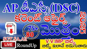 AP Dsc Actualiteiten Laatste Jaaroverzicht | Ap Dsc Gk Algemene Kennisbits | Actualiteitenbits