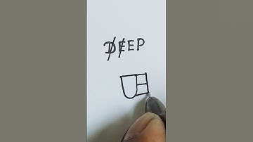 DEEP name create to brand logo 😱🔥 ll name making to brand logo #shorts #youtubeshorts #viral