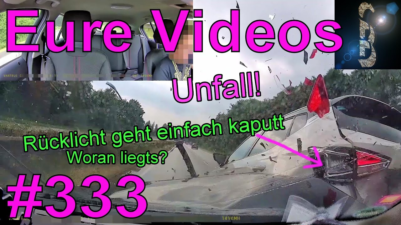 Eure Videos #333 - Kobra11 Spezial #21 #Dashcam - Viele Unfälle Crash Unfall
