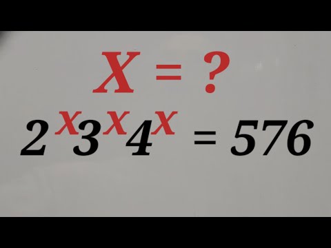 Solving Exponential Equation