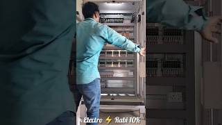 Program Logically Control (PLC) Panel for automation system  #electical #automation #shorts