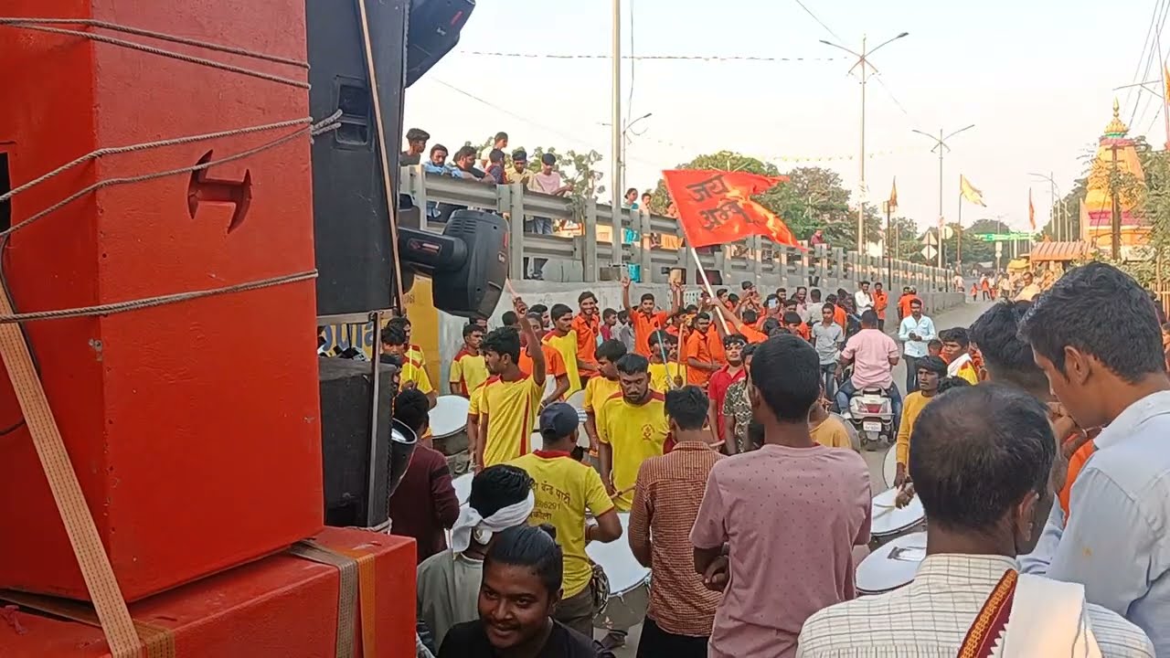 डोंगर गरजला 🔥 || Maa Sharda Band Party Akola || Jay Ambe Mitra Mandal || Durga Devi Visarjan 2023 🔥