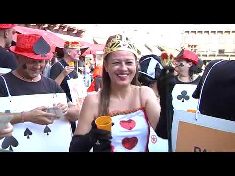 Il corteo della vittoria della Lupa - Palio 16 agosto 2018