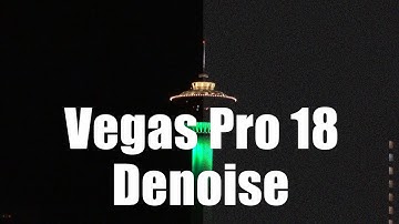 How To Fix Video Noise VEGAS Pro 18