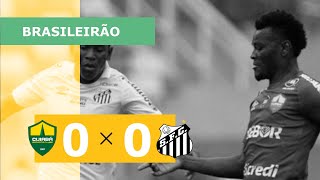 Cuiabá 0 x 0 Santos - melhores momentos - 28/08 - Brasileirão 2022