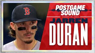 Jarren Duran on His Go-Ahead Grand Slam in Extra Innings
