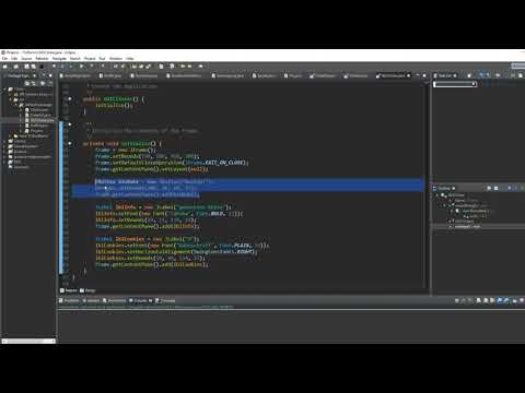 GUI in Ecplipse