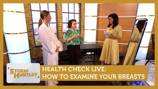 Health Check Week How To Check Your Breasts Feat. Philippa Kay & Chloe Delevigne Storm Huntley