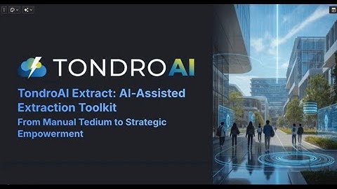 TondroAI Extract: Automating Transcript Evaluation for Higher Ed Admissions