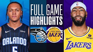 Los Angeles Lakers vs Orlando Magic Full Game Highlights | Oct 30 | NBA Regular Season 2023-24