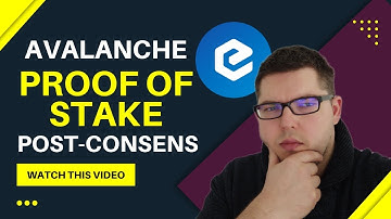 #Avalanche proof of #stake post-consensus implementation - #eCash updates