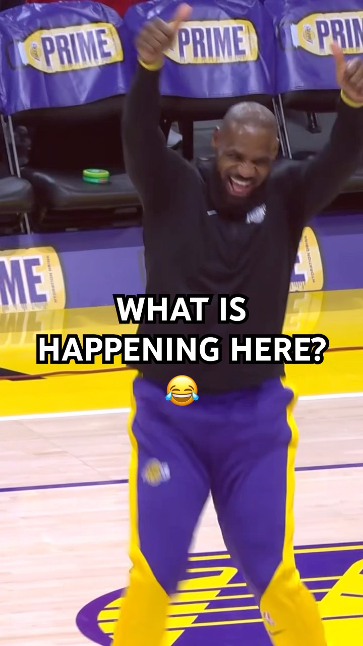 LeBron hook shot celebration ?