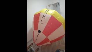 Balão Corte Reto 3 Metros , Famoso Mexerica ...Arte Dugral .