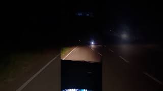 BAW E7 night driving Head light and Dim light