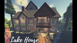 Minecraft Lake House | Aesthetic cottagecore builds using COCRICOT & MINIATURIA screenshot 5