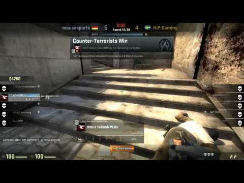 Caseking of the Hill #5 - mousesports vs. NiP (map 1)
