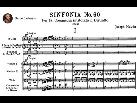 Franz Joseph Haydn   Symphony No 60 Il Distratto 1775