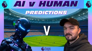 AI v Human - Premier League Football Predictions | Gameweek 10 (Grok & ChatGPT)