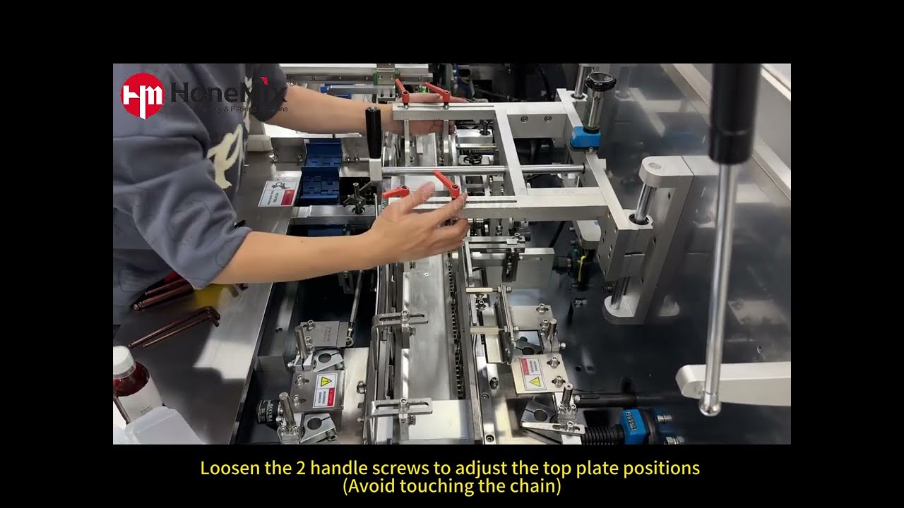 How to adjust and operate the automatic cartoning machine whole process #cartoningmachine #cartoning