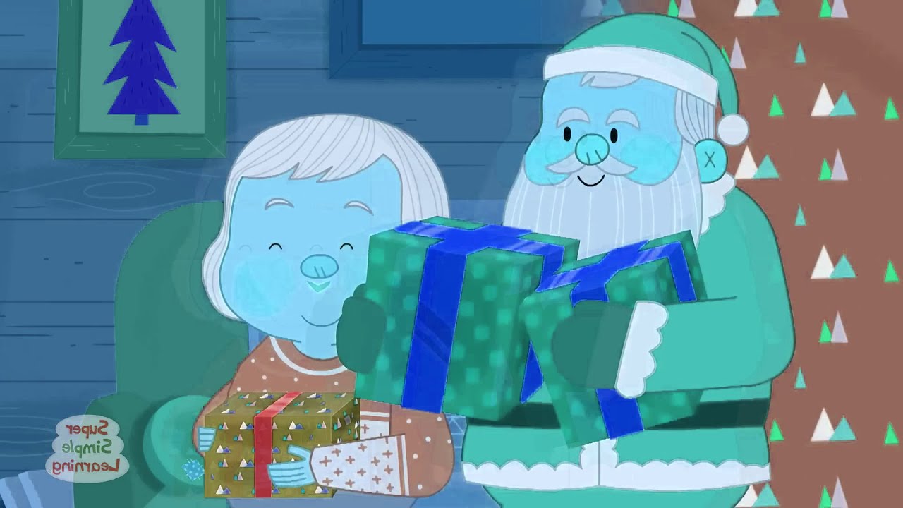 Super Simple Songs Mr. and Mrs. Claus Intro Logo Sponsored By Klasky Csupo 2001 Effects