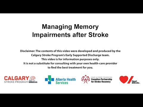 Video: Er hukommelsen påvirket av hjerneslag?