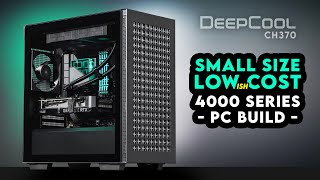 Effortlessly Stylish, for $1300! | DeepCool CH370 MATX Gaming PC Build | ASUS Dual RTX 4060 Ti