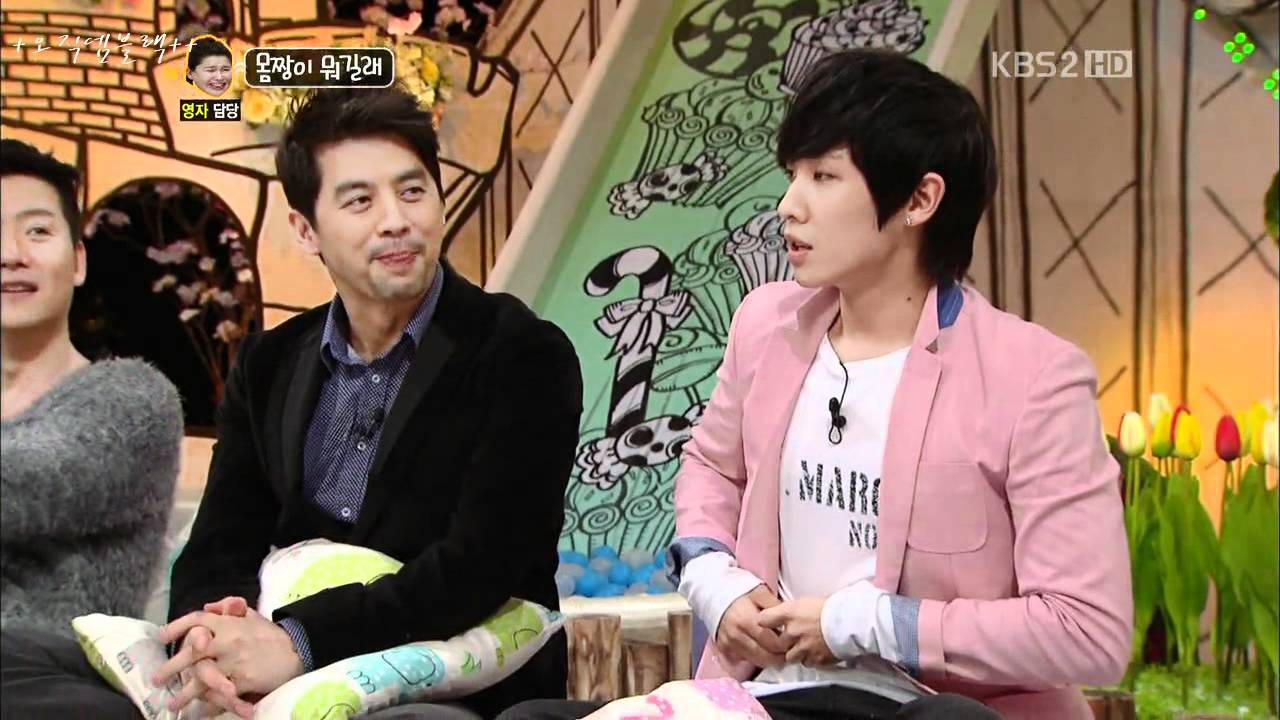 MBLAQ 엠블랙 Joon 120409 안녕하세요 : 운동 싫어하는 준이의 섹시한 치골 공개~