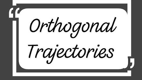 Orthogonal Trajectories important question r^n=a sin n thetha