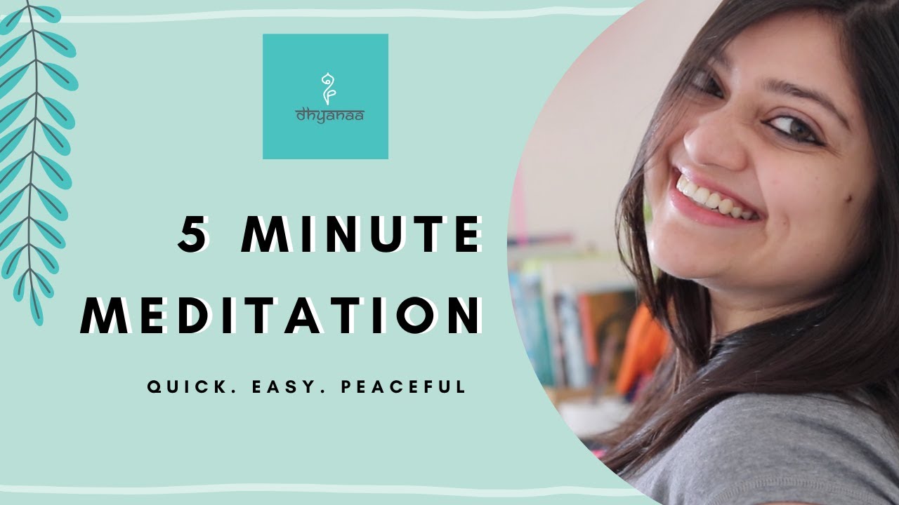 Guided Meditation | Stress and Anxiety Relief | 5 minutes - YouTube