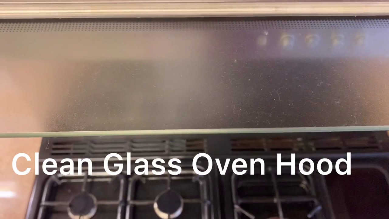 How to clean Glass Oven Hood Urdu/Hindi - YouTube