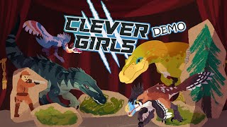 Turn-based Dinosaur RPG! | Clever Girls DEMO (Dress Rehearsal)