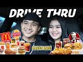 SEHARIAN DRIVE THRU DIATUR PACAR! DIPESENIN MAKANAN YANG GADISUKA