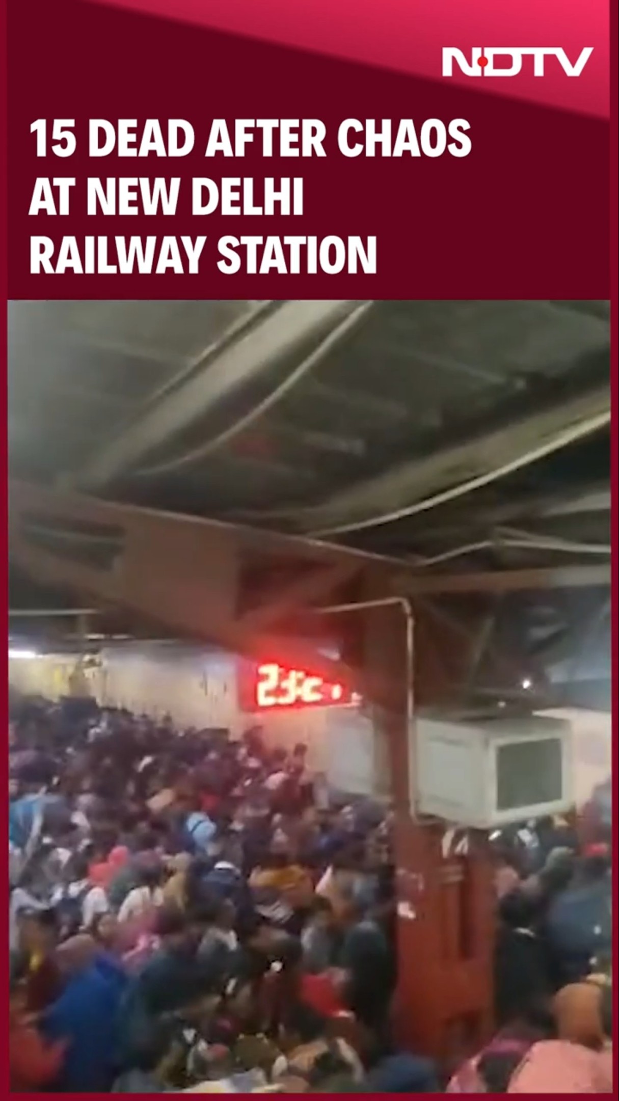 New Delhi Stampede News | 15 Dead In Maha Kumbh Rush At New Delhi Railway Station
