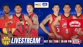 LIVE: SAN MIGUEL vs. BRGY. GINEBRA | PBA SEASON 50 PHILIPPINE CUP | October 26, 2025